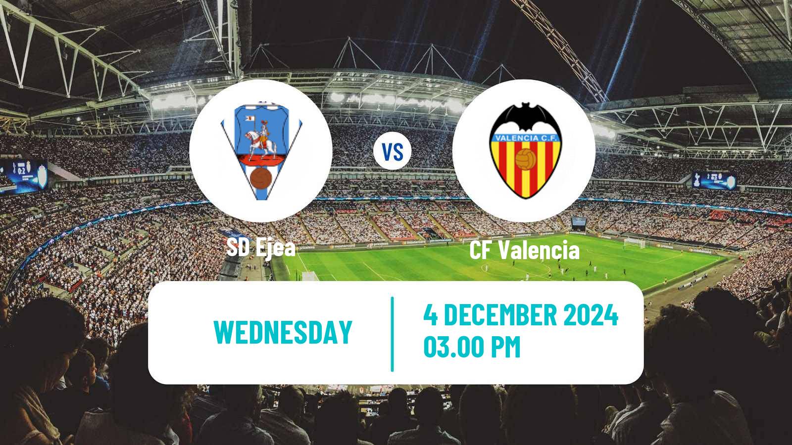 Soccer Spanish Copa del Rey Ejea - Valencia