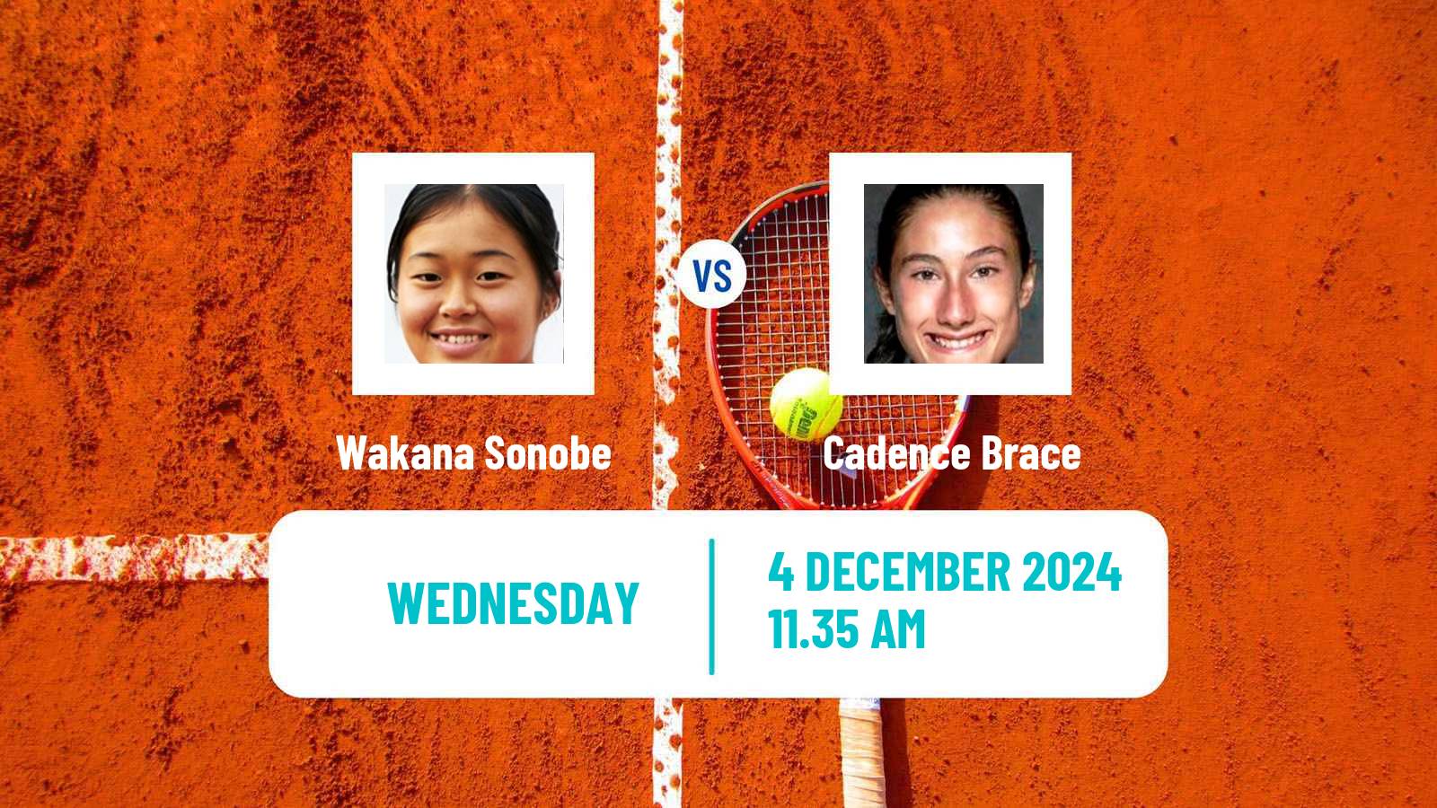 Tennis ITF W50 Tampa Fl Women Wakana Sonobe - Cadence Brace