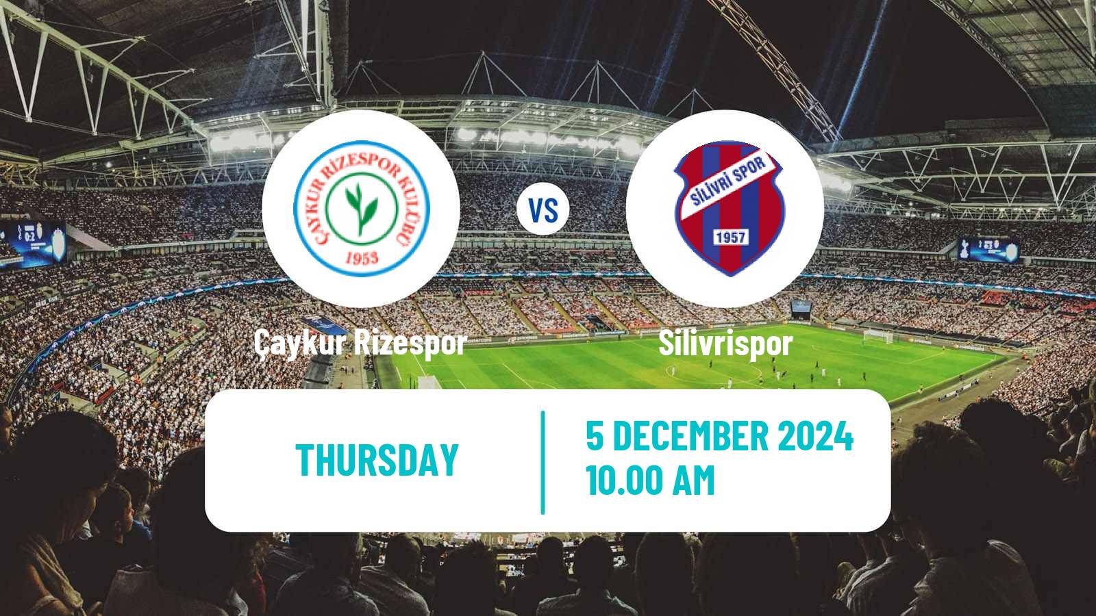 Soccer Turkish Cup Çaykur Rizespor - Silivrispor