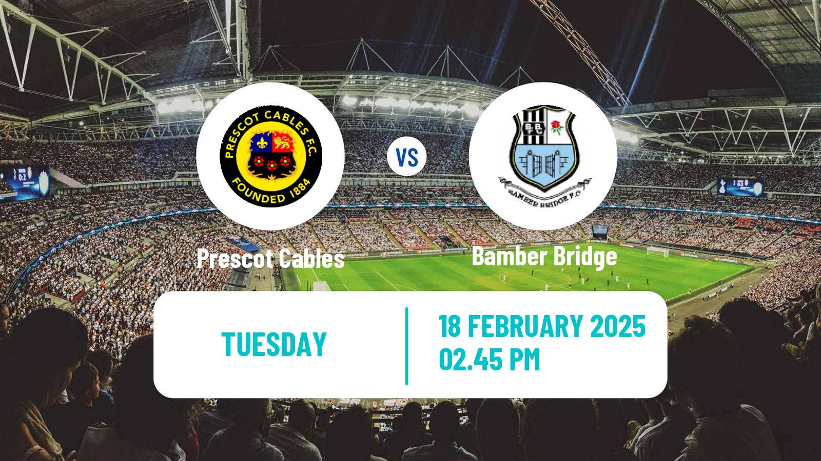 Soccer English NPL Premier Division Prescot Cables - Bamber Bridge