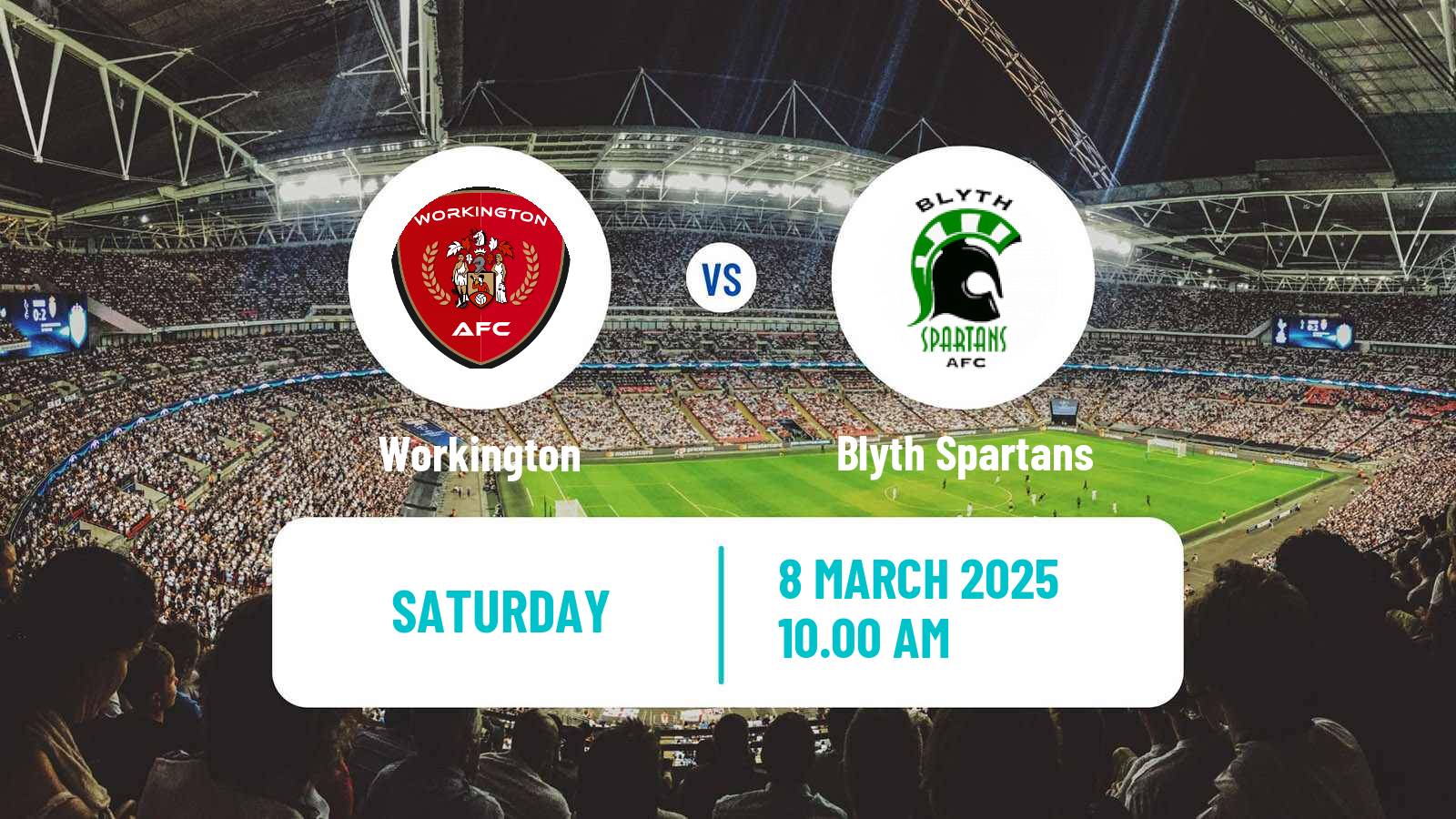Soccer English NPL Premier Division Workington - Blyth Spartans