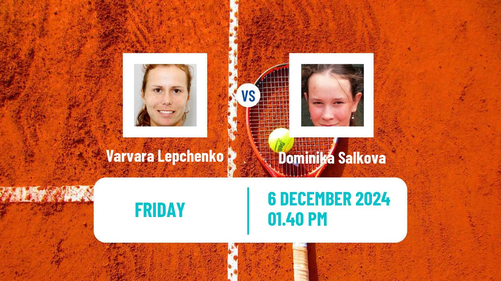 Tennis Angers Challenger Women Varvara Lepchenko - Dominika Salkova