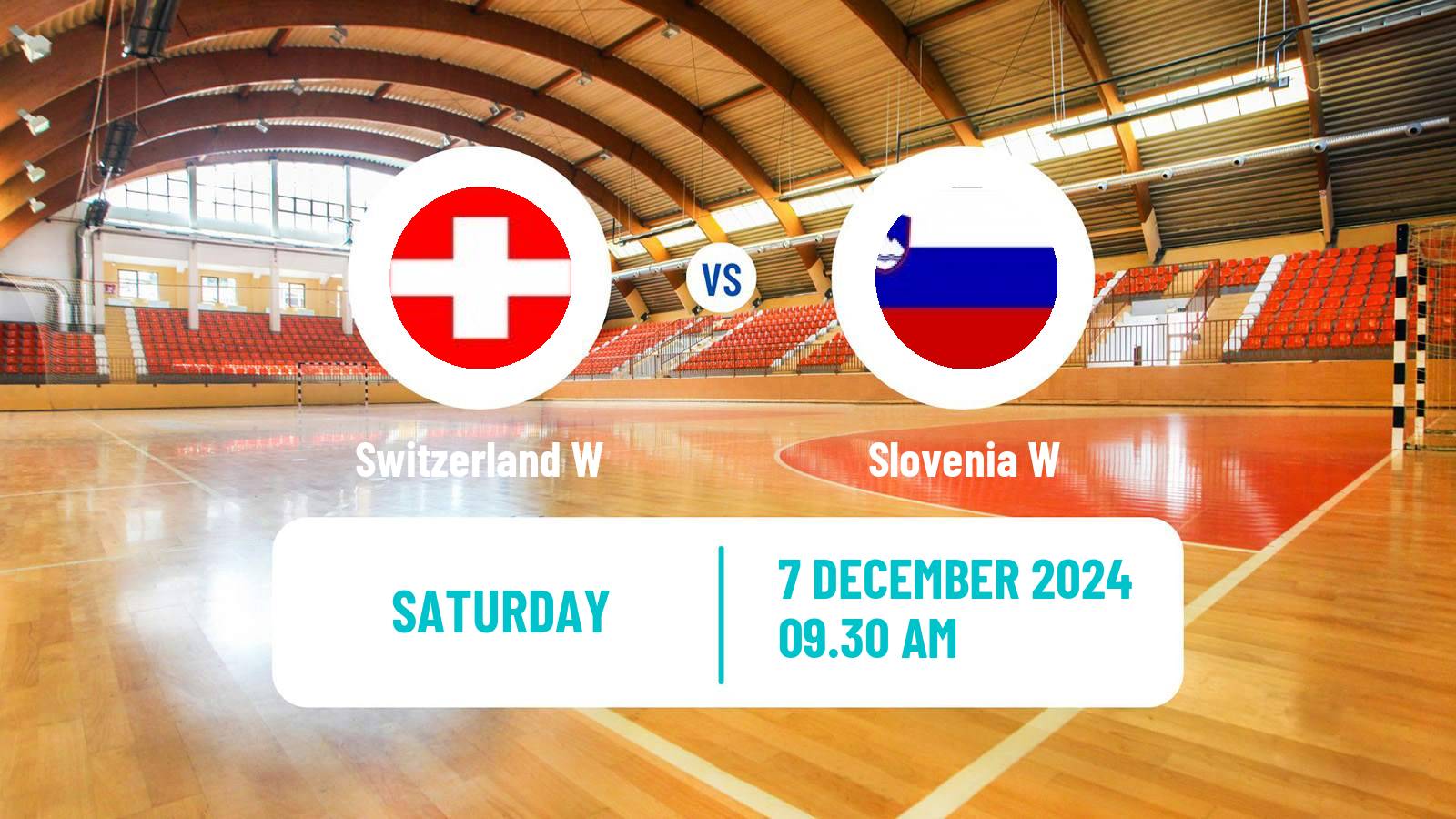 Handball Handball European Championship Women Switzerland W - Slovenia W