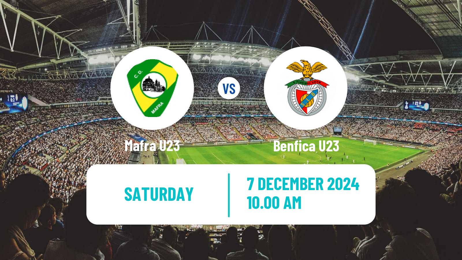 Football Portuguese Liga Revelacao U23 Mafra U23 - Benfica U23