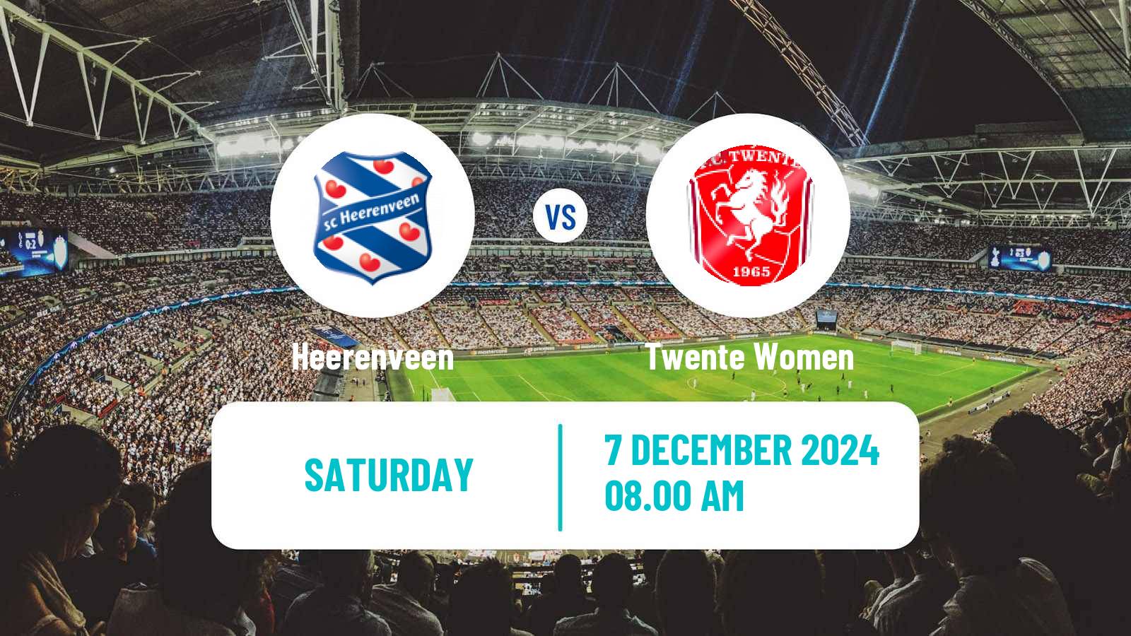 Soccer Dutch Eredivisie Women Heerenveen - Twente