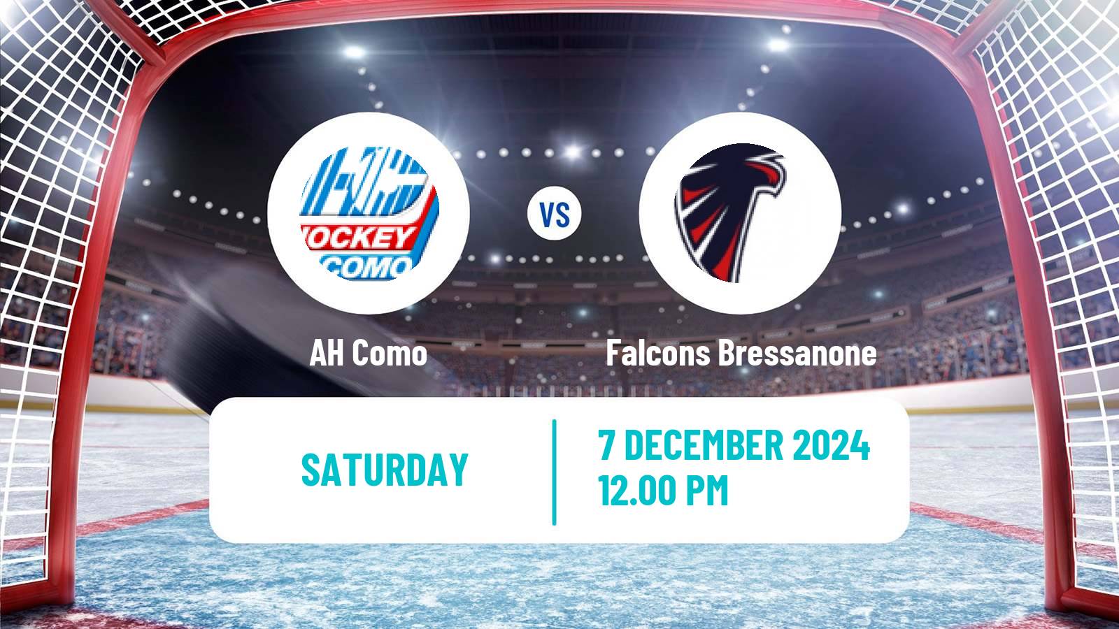 Hockey Italian IHL Como - Falcons Bressanone