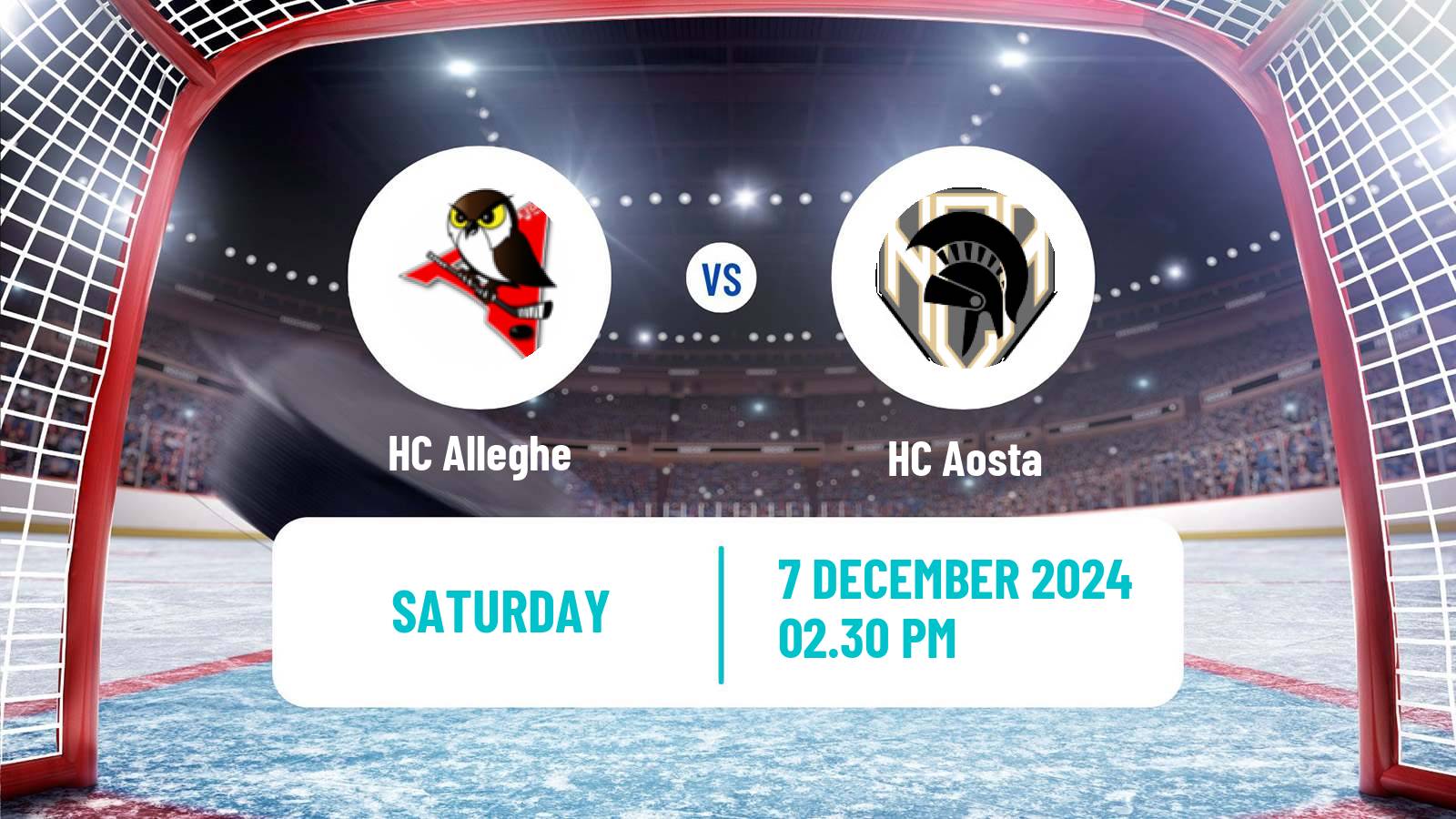 Hockey Italian IHL Alleghe - Aosta