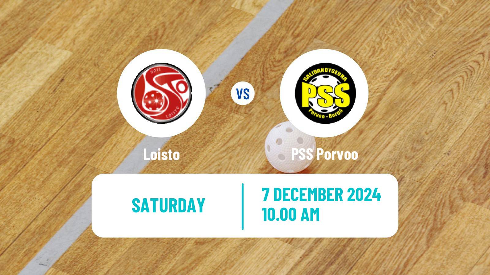 Floorball Finnish F-Liiga Women Loisto - PSS Porvoo