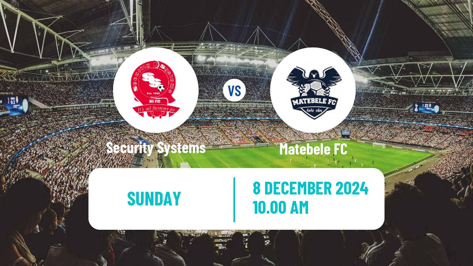 Football Botswana Premier League Security Systems - Matebele