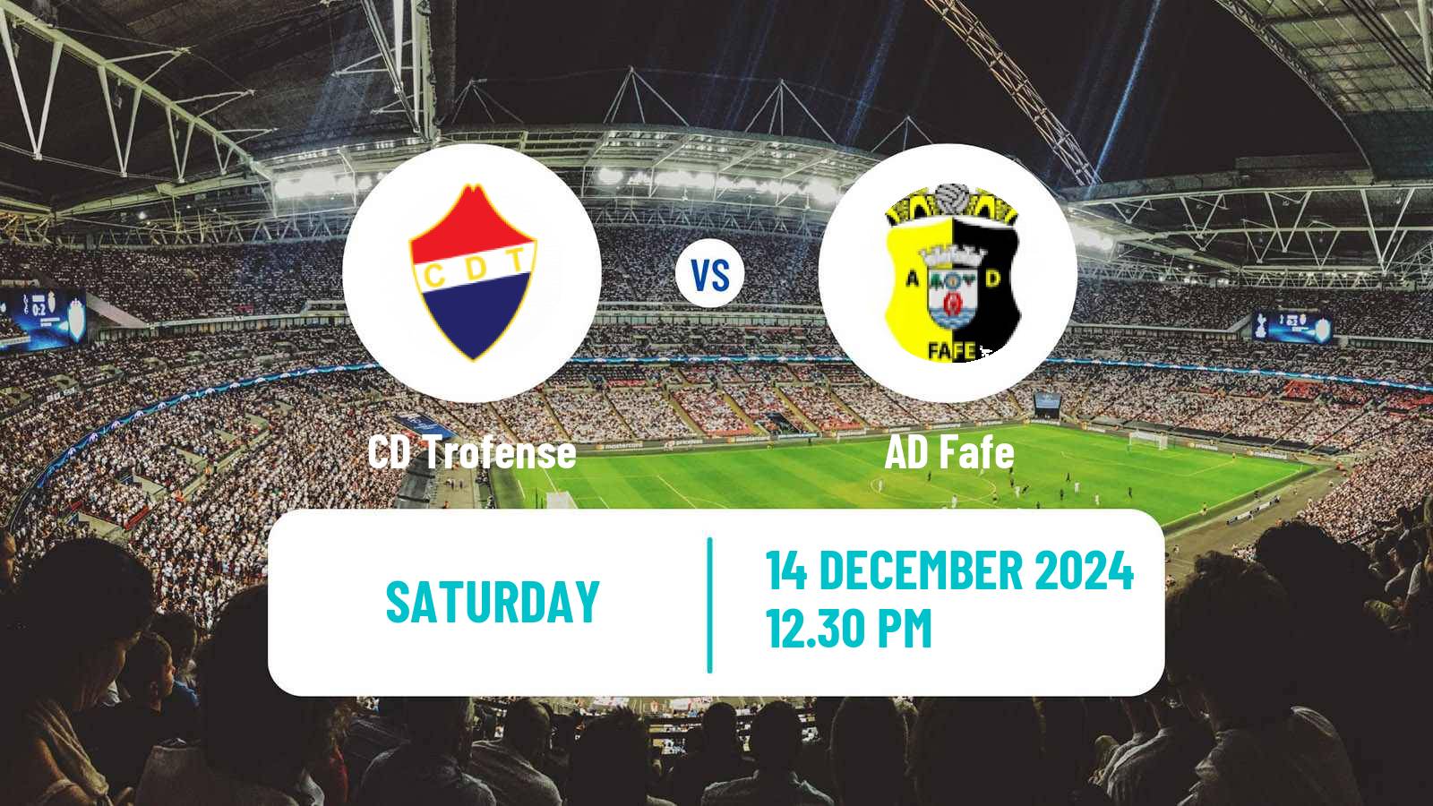 Soccer Portuguese Liga 3 Trofense - Fafe