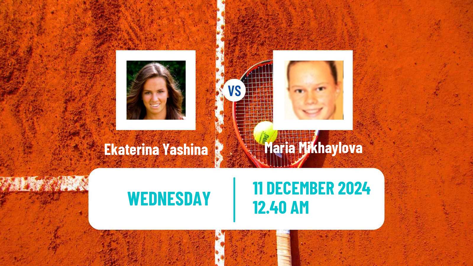 Tennis ITF W35 Solapur Women Ekaterina Yashina - Maria Mikhaylova