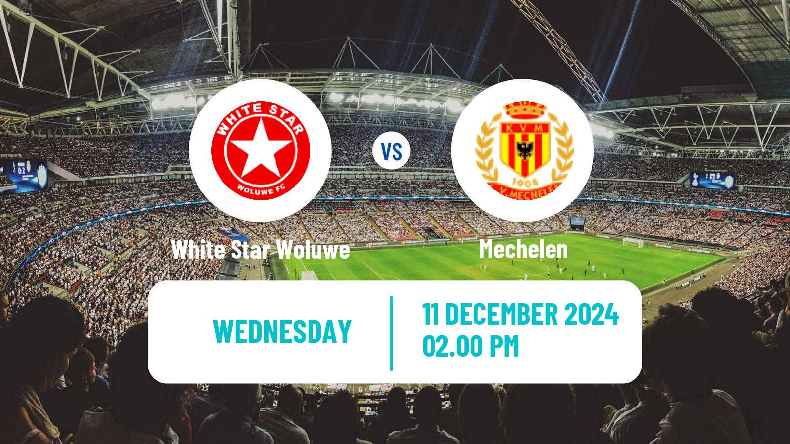 Soccer Belgian 1st National Women White Star Woluwe - Mechelen