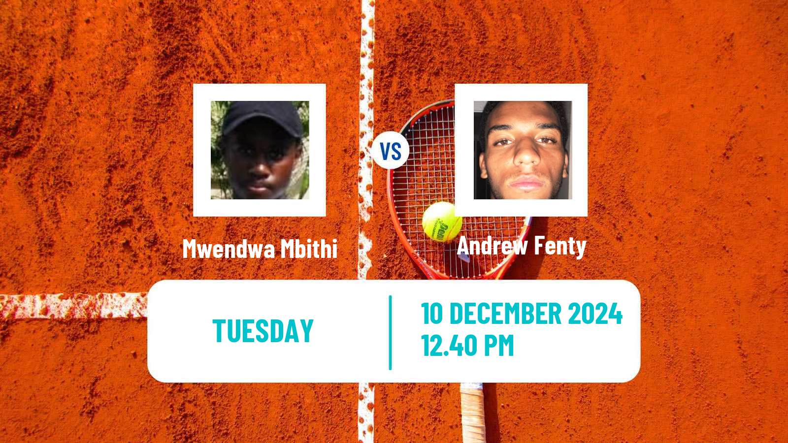 Tennis ITF M15 Huamantla 7 Men Mwendwa Mbithi - Andrew Fenty
