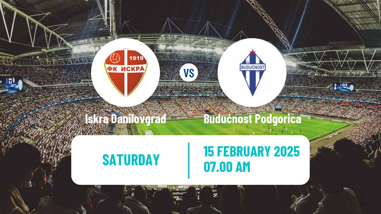 Soccer Montenegrin Cup Iskra Danilovgrad - Budućnost Podgorica