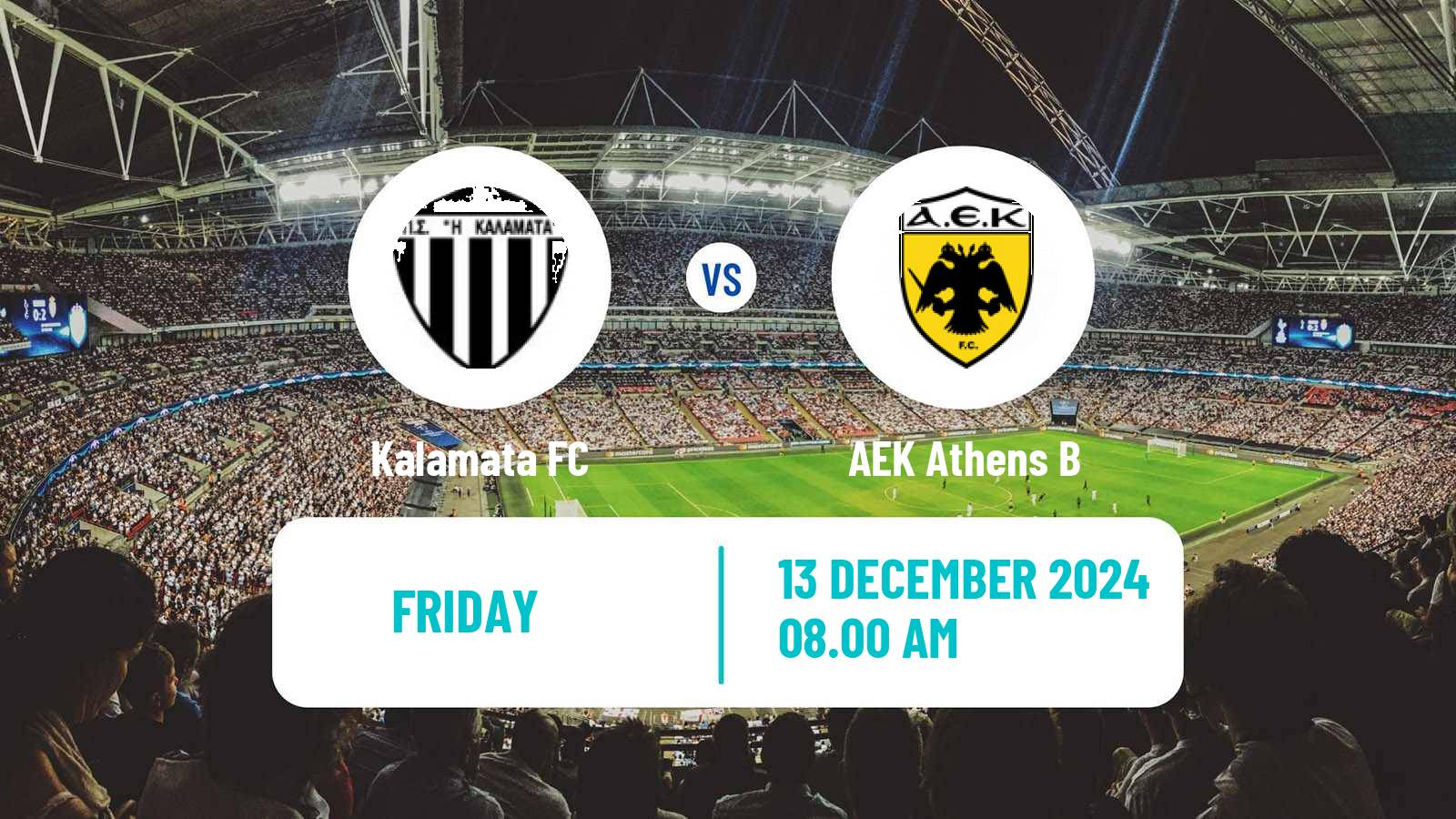 Football Greek Super League 2 Kalamata - AEK B