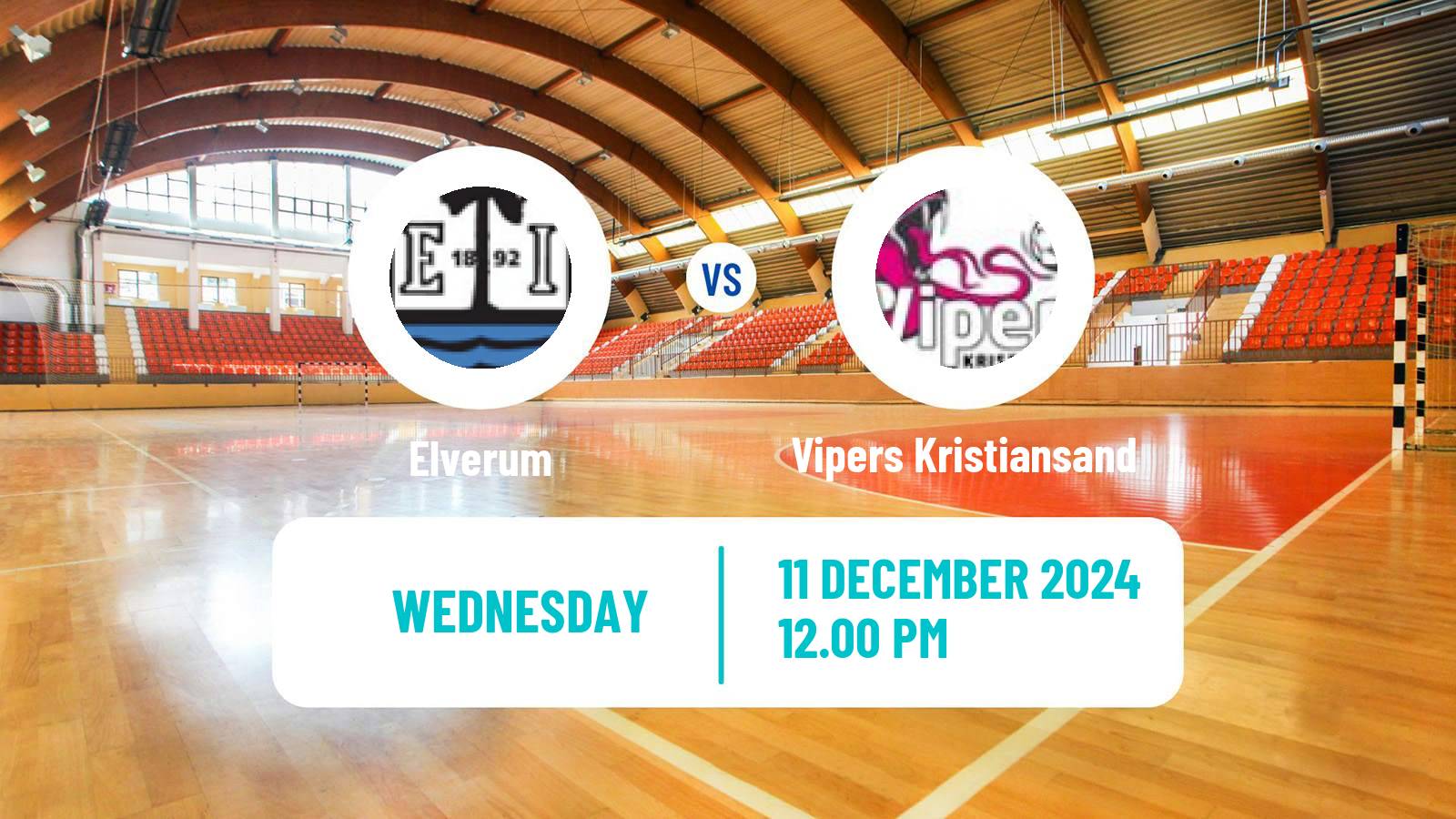 Handball Norwegian Eliteserien Handball Elverum - Kristiansand