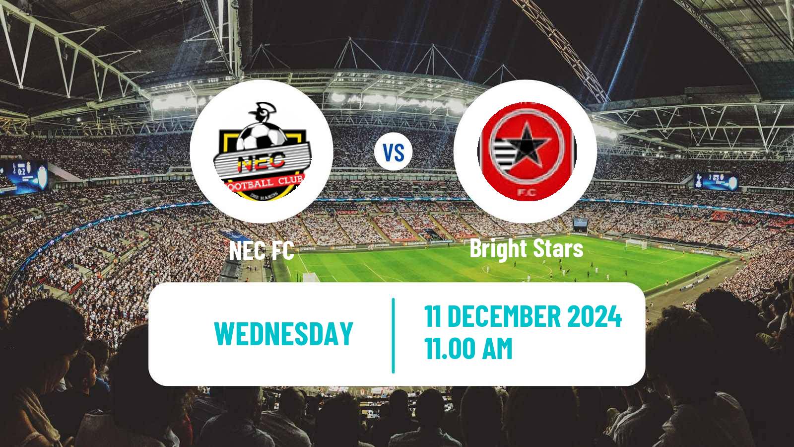 Soccer Ugandan Super League NEC FC - Bright Stars