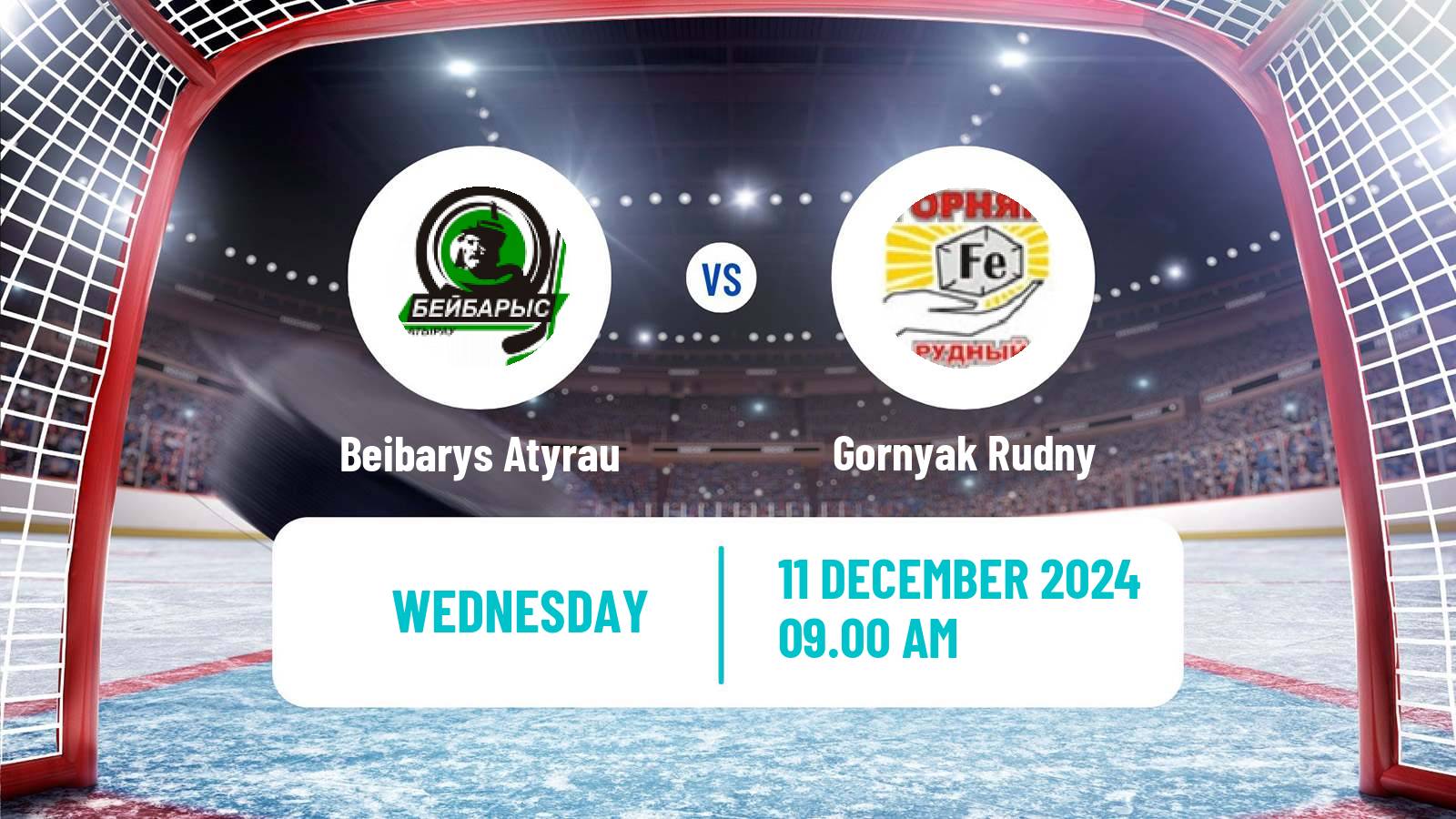Hockey Kazakh Ice Hockey Championship Beibarys Atyrau - Gornyak Rudny