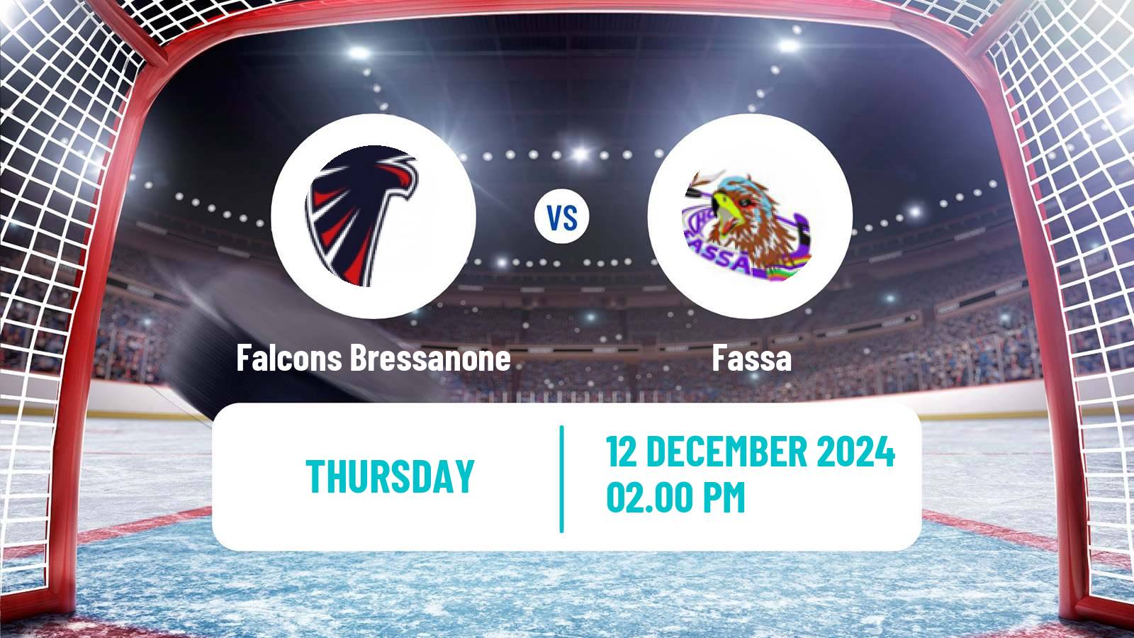 Hockey Italian IHL Falcons Bressanone - Fassa