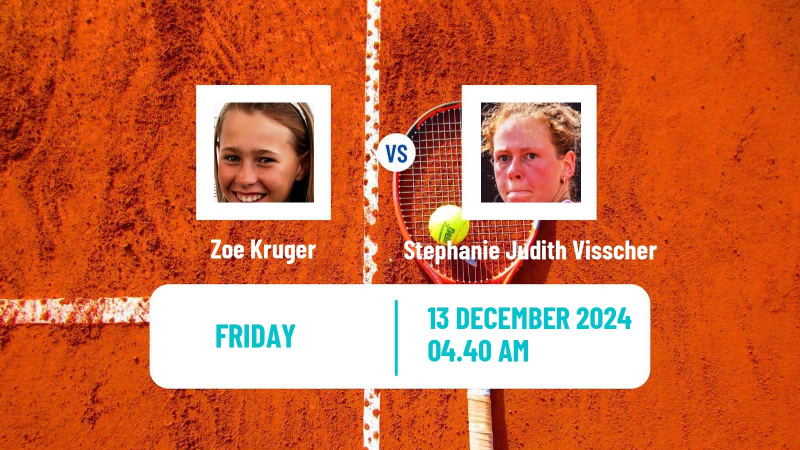 Tennis ITF W15 Stellenbosch 2 Women Zoe Kruger - Stephanie Judith Visscher