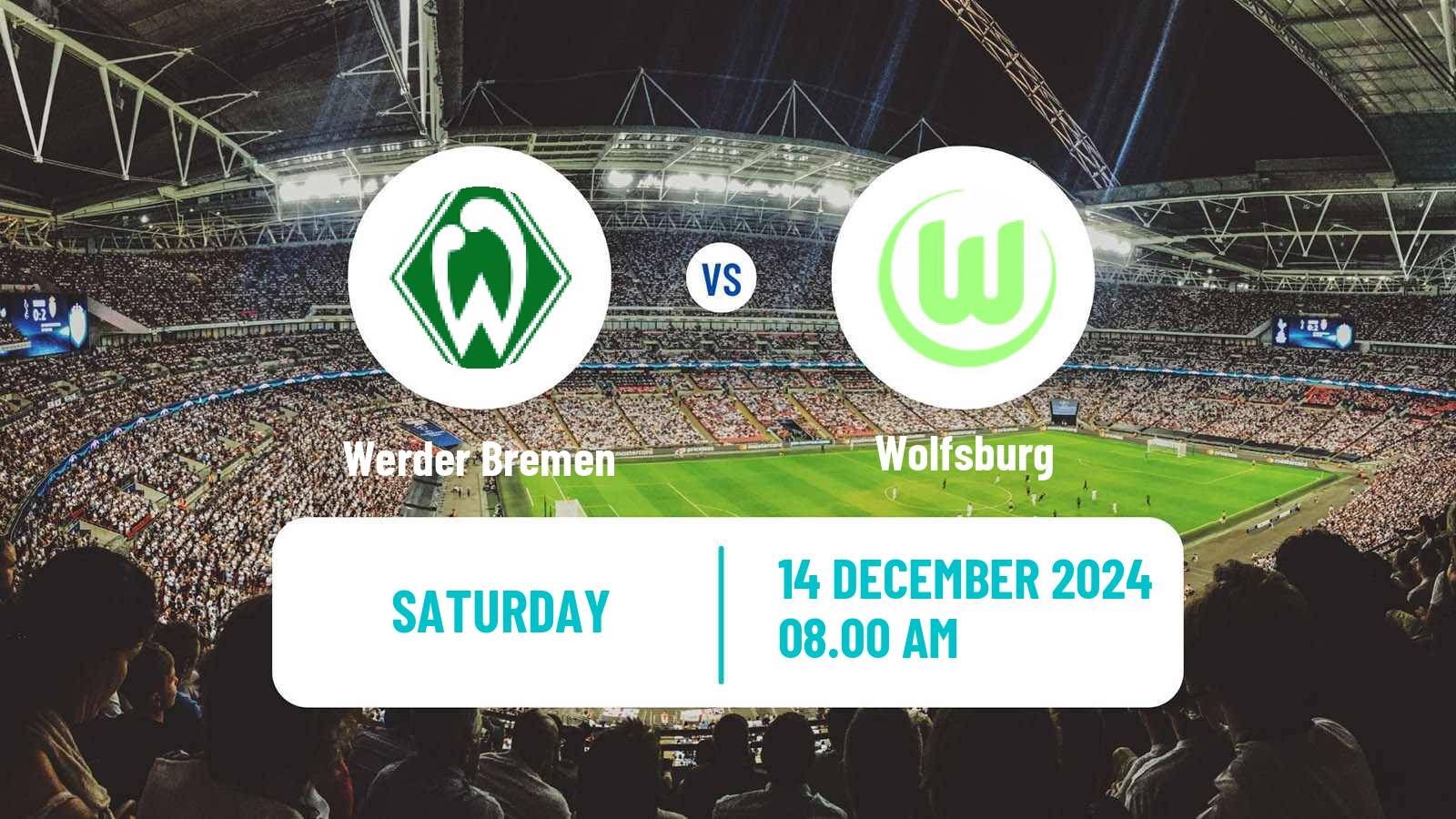 Football German Bundesliga Women Werder Bremen - Wolfsburg