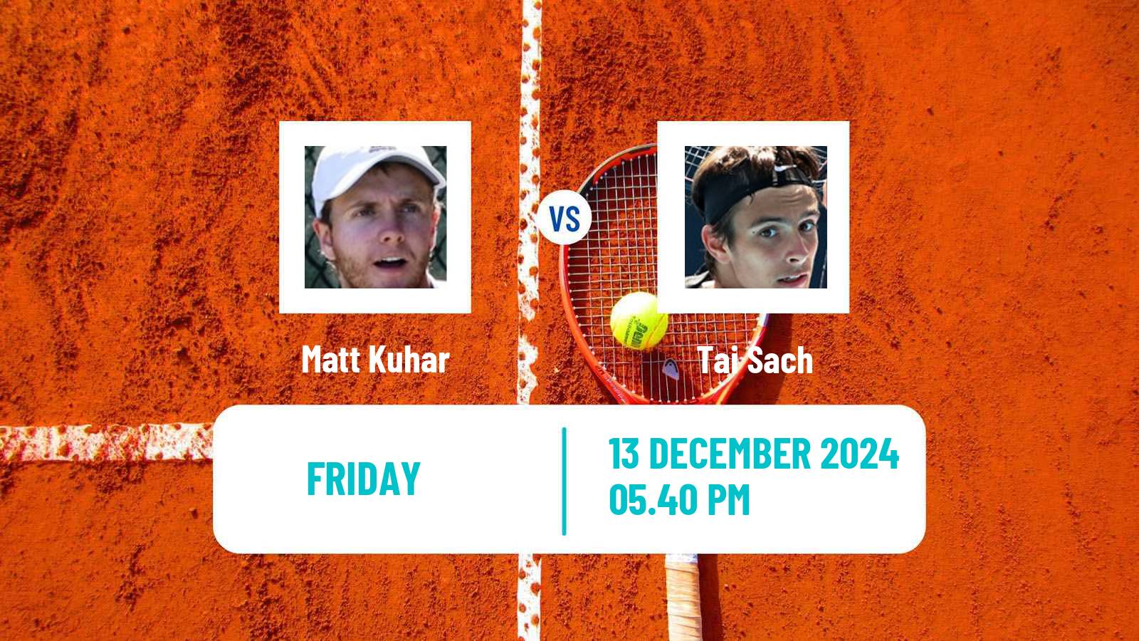 Tennis ITF M15 Wellington Men Matt Kuhar - Tai Sach