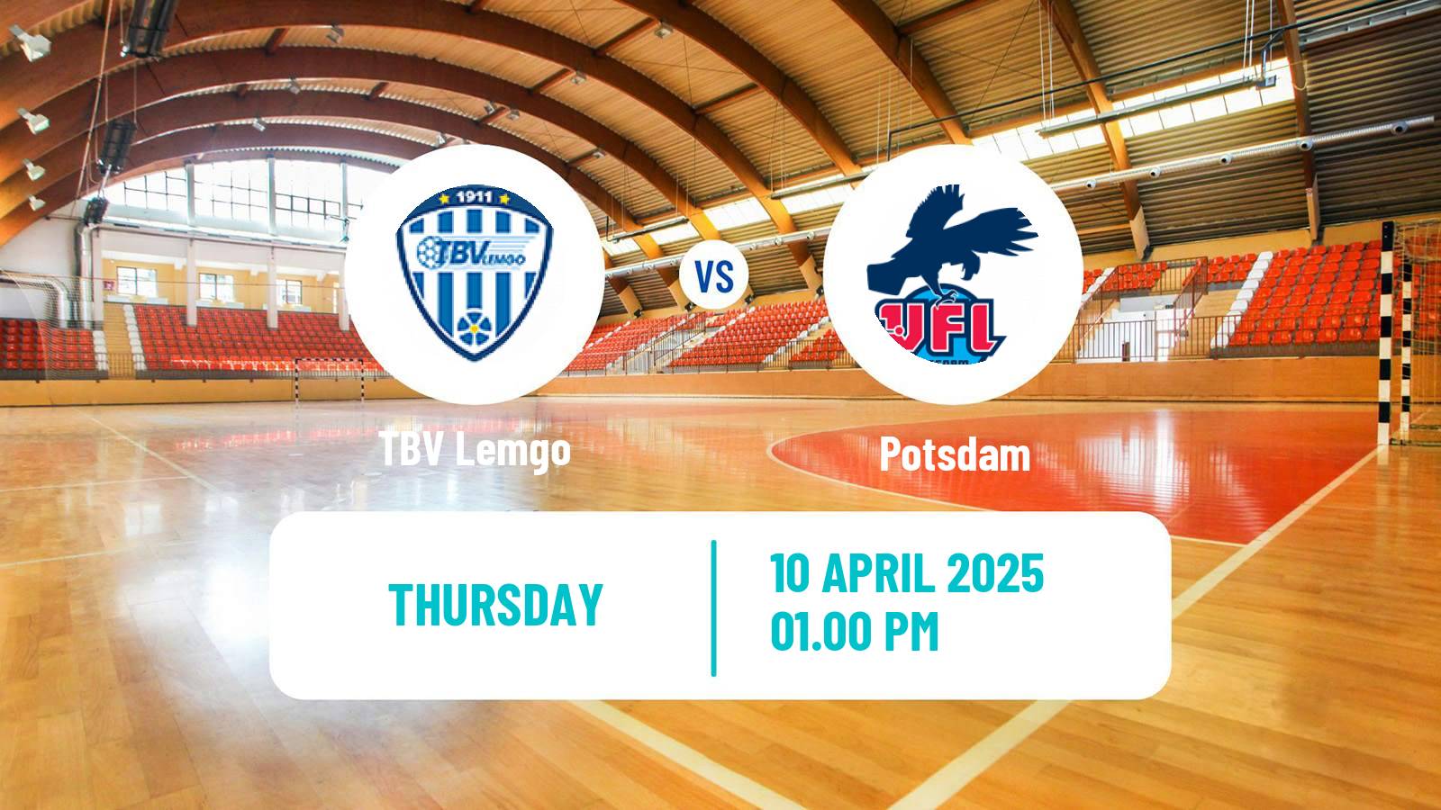 Handball German Bundesliga Handball TBV Lemgo - Potsdam