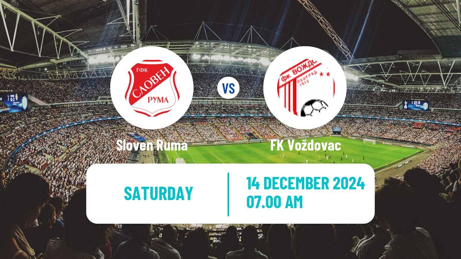 Football Serbian Prva Liga Sloven Ruma - Voždovac