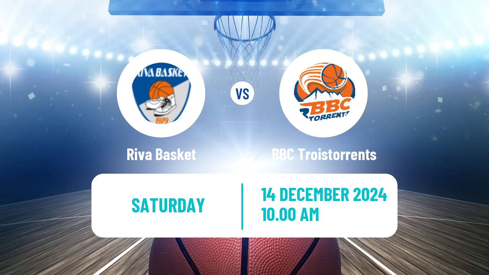 Basketball Swiss SB League Basketball Women Riva Basket - BBC Troistorrents