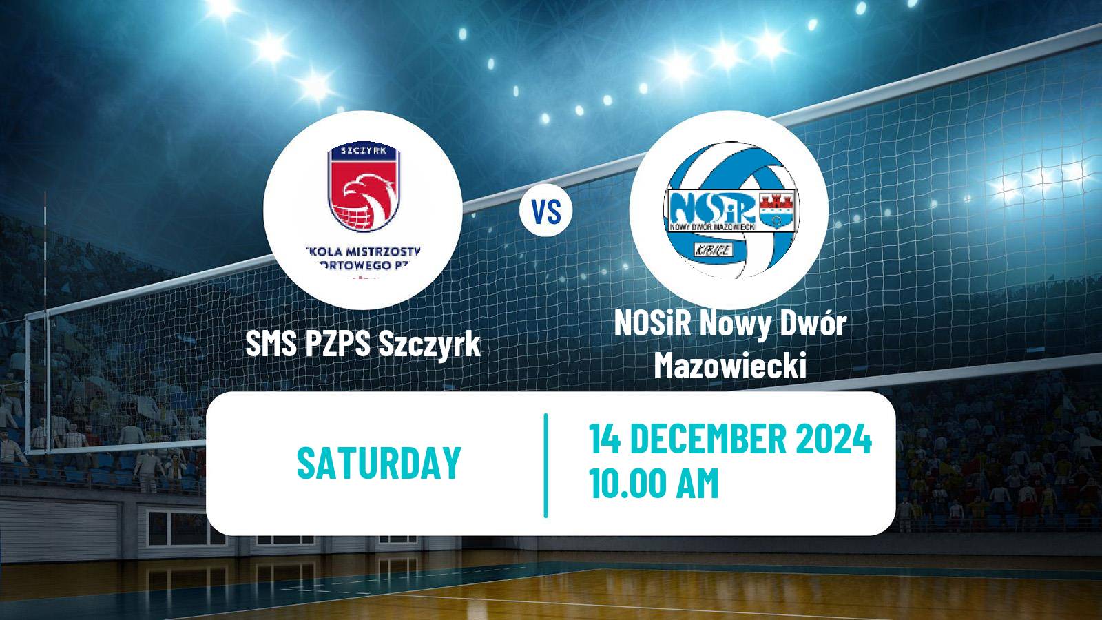 Volleyball Polish I Liga Volleyball Women SMS PZPS Szczyrk - Nowy Dwór Mazowiecki