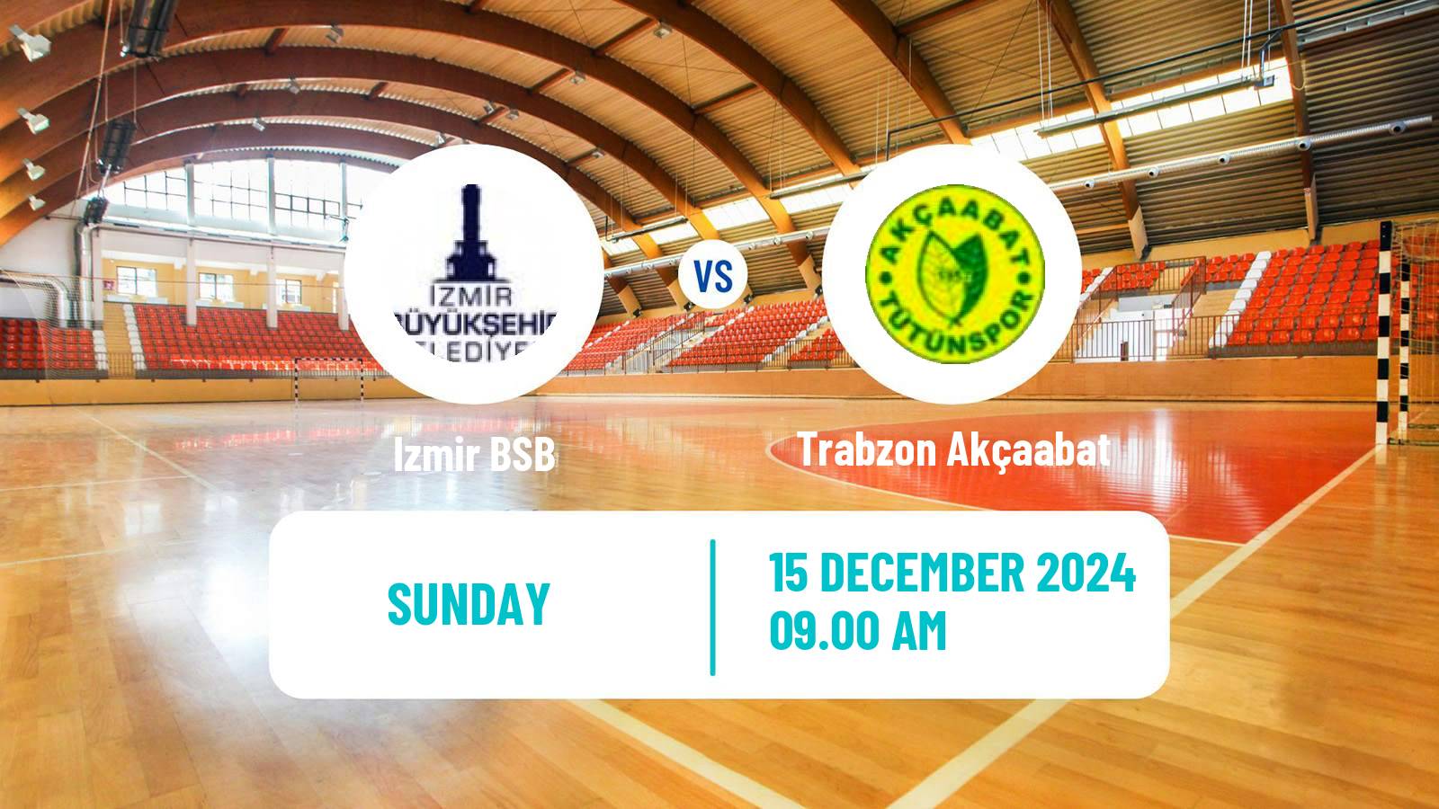 Handball Turkish Superlig Handball Izmir BSB - Trabzon