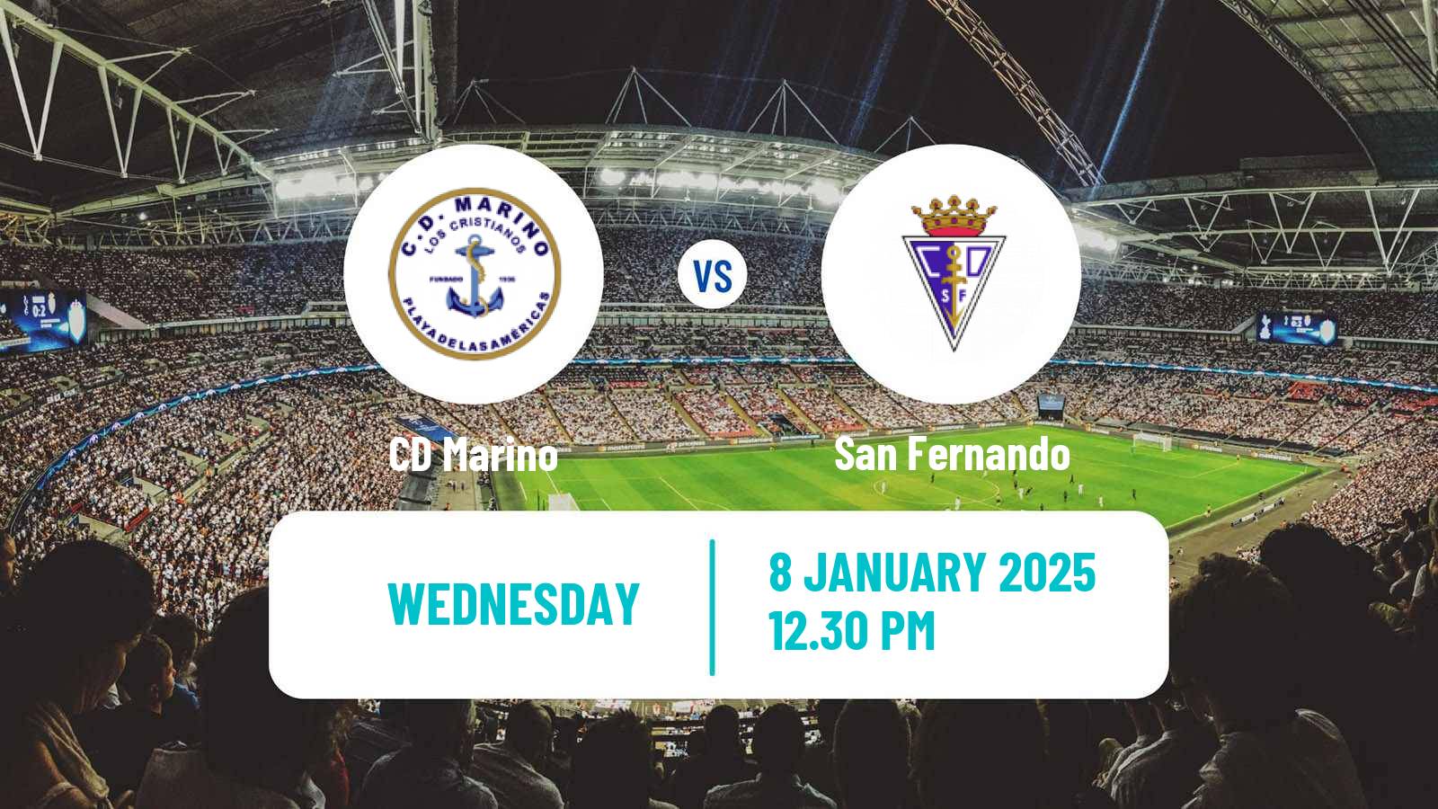 Soccer Spanish Tercera RFEF - Group 12 Marino - San Fernando