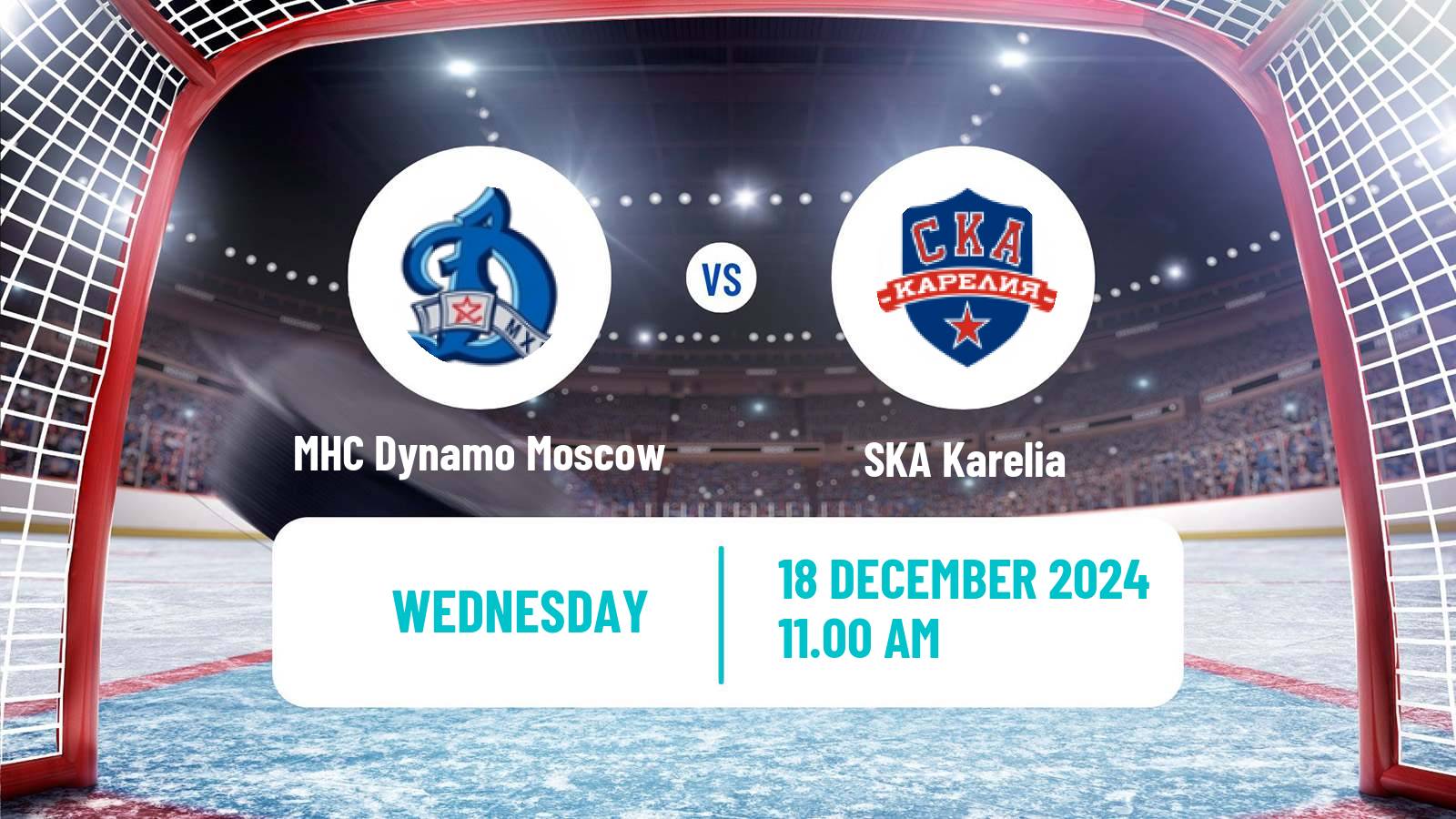 Hockey MHL MHC Dynamo Moscow - Hors-Karelia