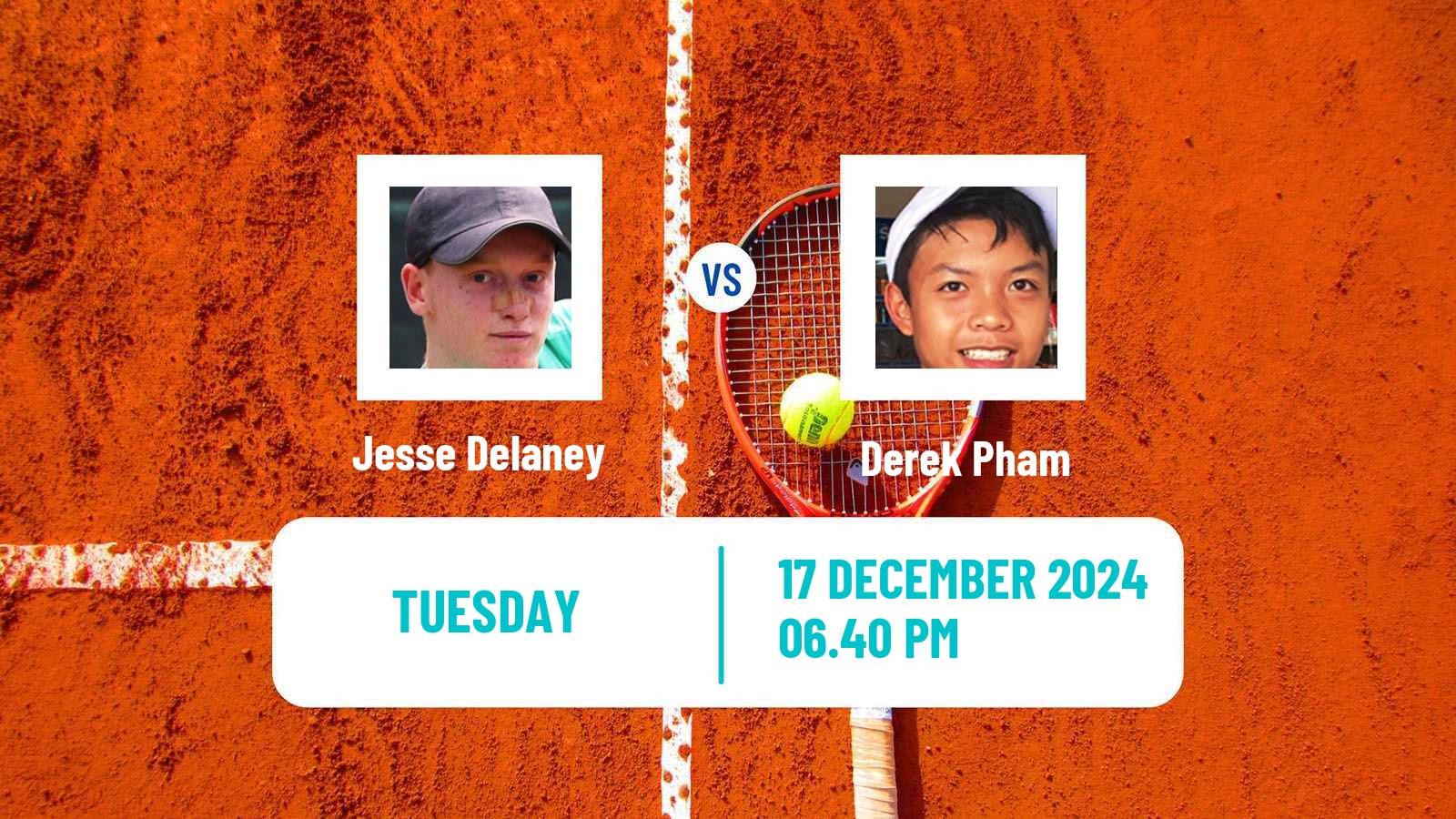 Tennis ITF M15 Tauranga Men Jesse Delaney - Derek Pham