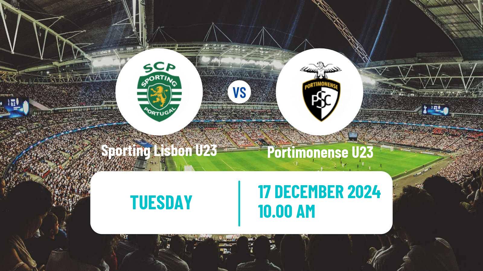 Football Portuguese Liga Revelacao U23 Sporting Lisbon U23 - Portimonense U23