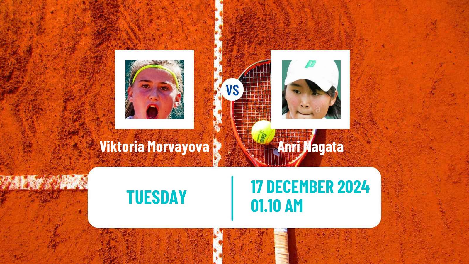 Tennis ITF W50 Navi Mumbai Women Viktoria Morvayova - Anri Nagata