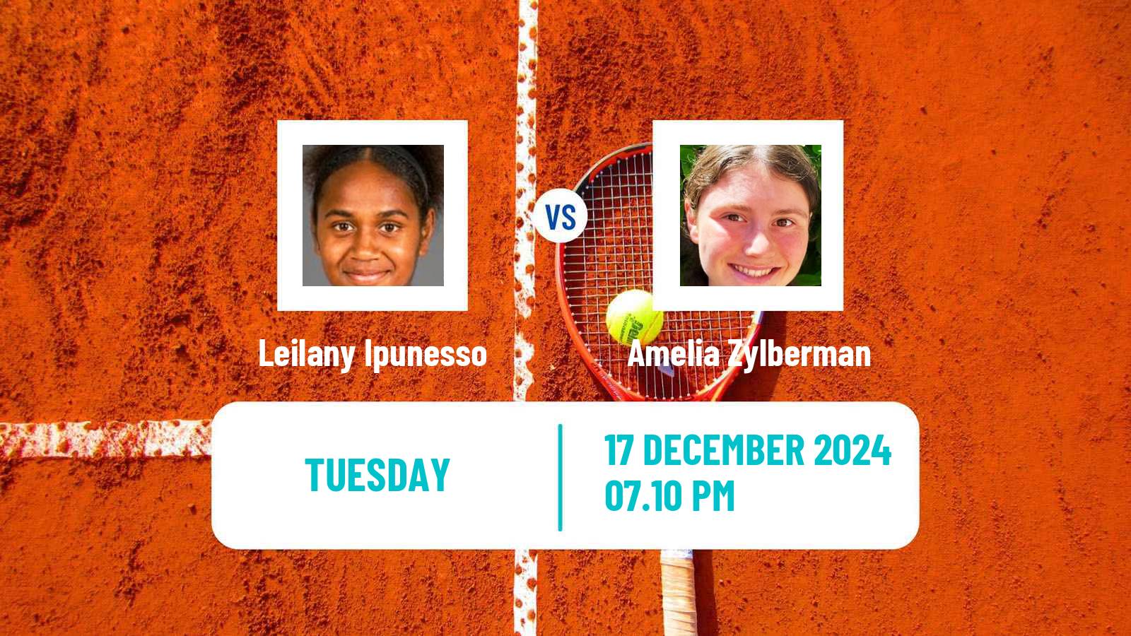 Tennis ITF W35 Tauranga Women Leilany Ipunesso - Amelia Zylberman