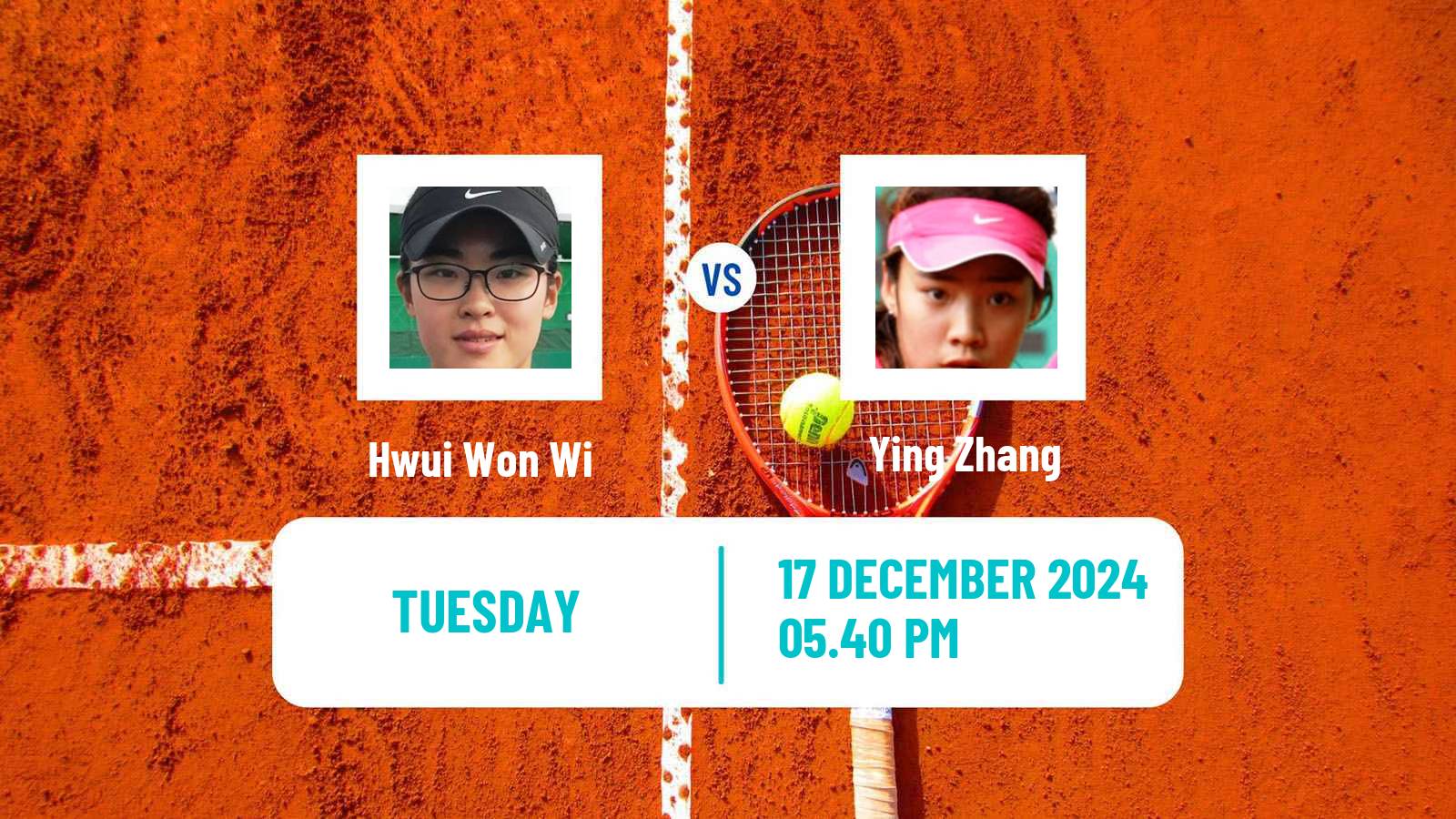Tennis ITF W35 Tauranga Women Hwui Won Wi - Ying Zhang