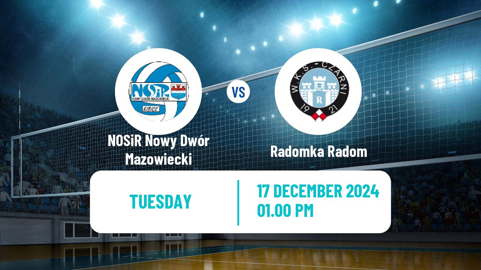 Volleyball Polish Cup Volleyball Women Nowy Dwór Mazowiecki - Radomka Radom