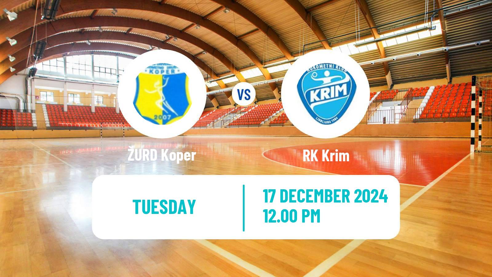 Handball Slovenian 1 A DRL Women Koper - RK Krim