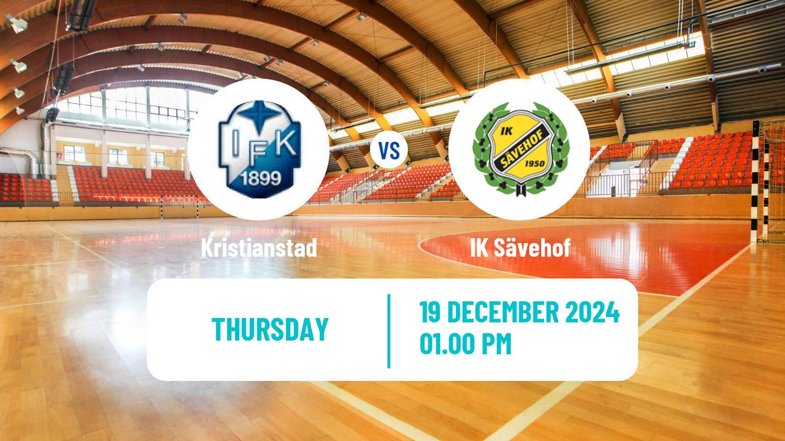 Handball Swedish Elitserien Handball Kristianstad - Sävehof