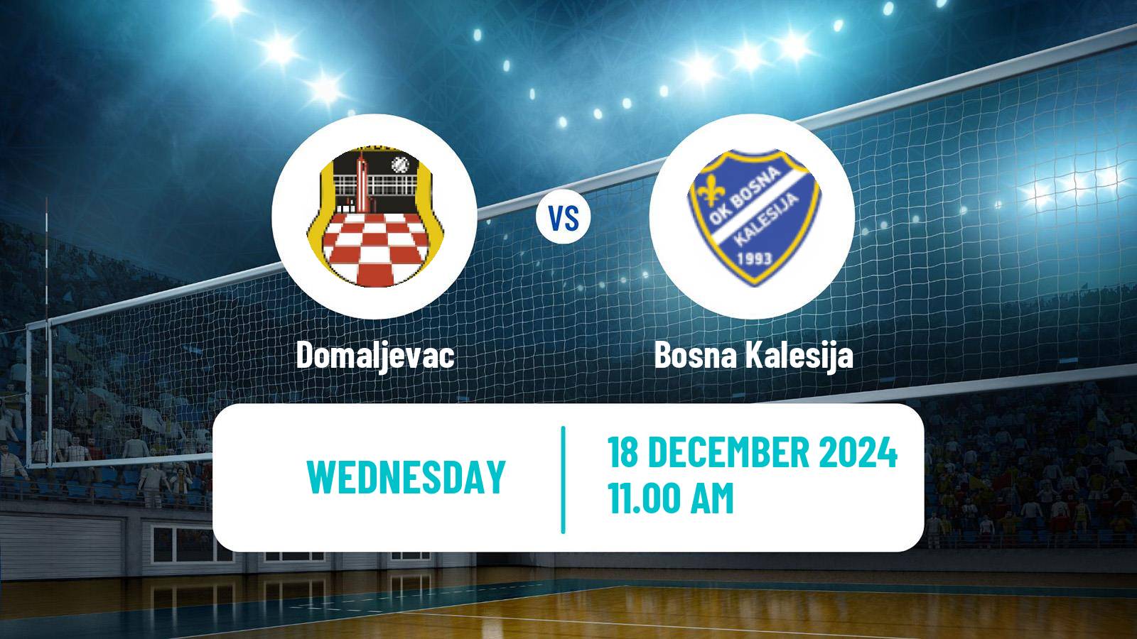 Volleyball Bosnian Premijer Liga Volleyball Domaljevac - Bosna Kalesija