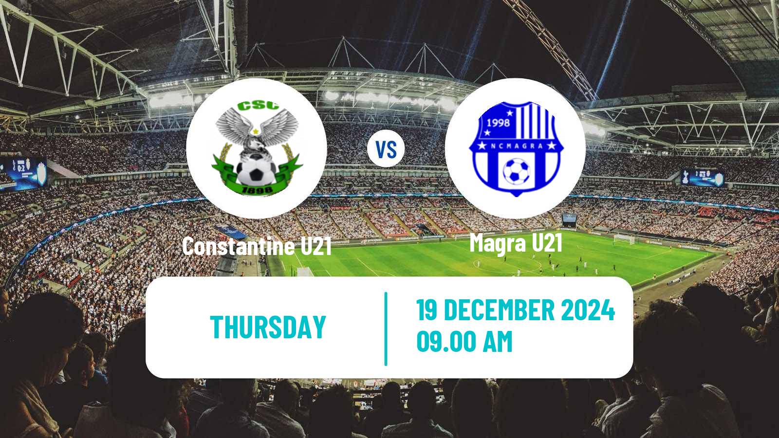 Football Algerian Ligue U21 Constantine U21 - Magra U21
