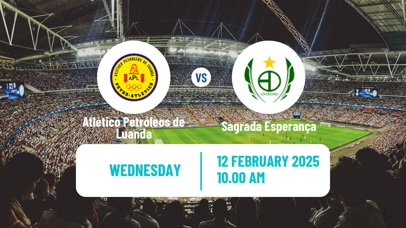 Soccer Angolan Girabola Atlético Petróleos de Luanda - Sagrada Esperança