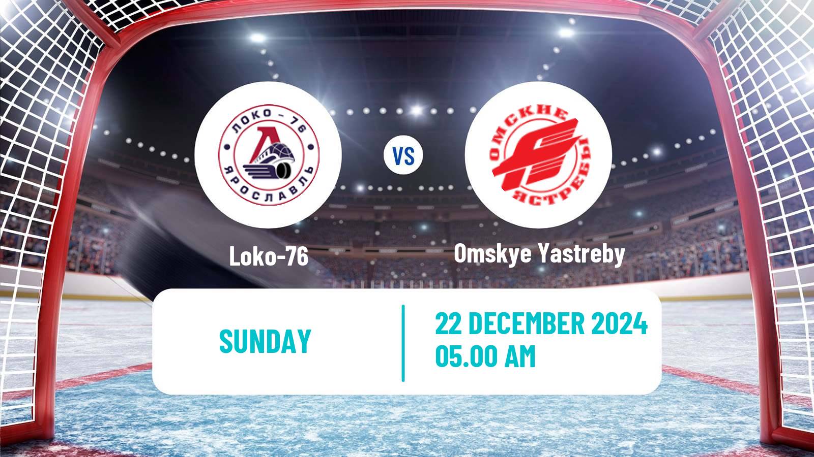 Hockey MHL Loko-76 - Omskye Yastreby