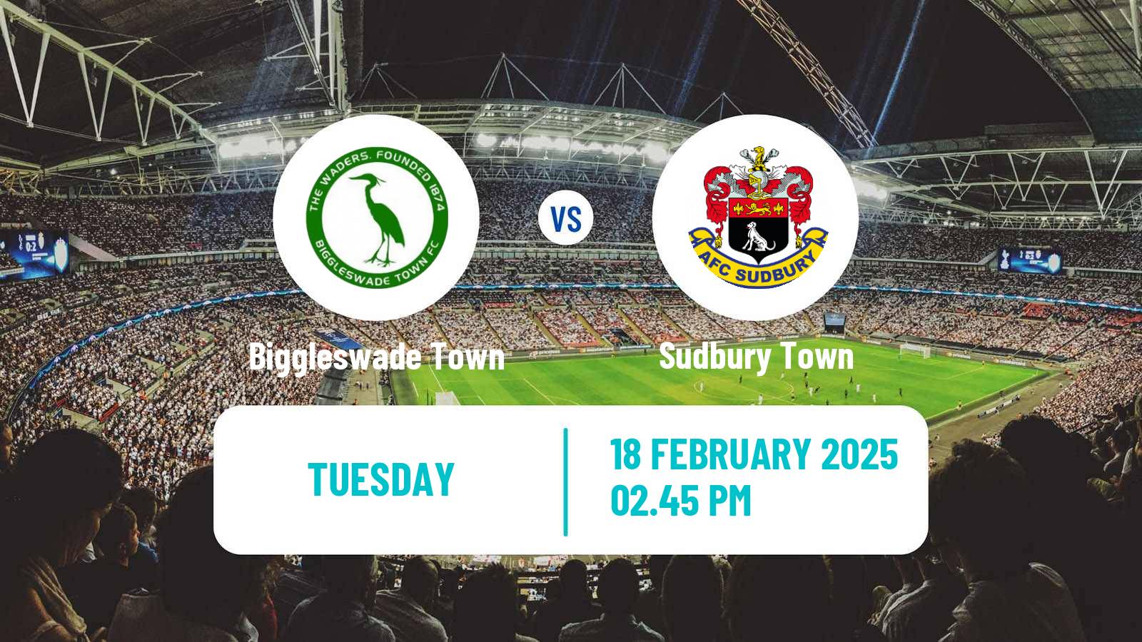 Soccer English Southern League Central Division Biggleswade Town - Sudbury Town
