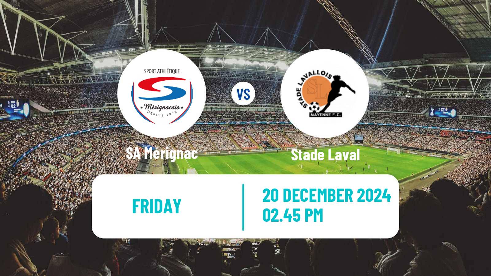 Football Coupe De France SA Mérignac - Laval