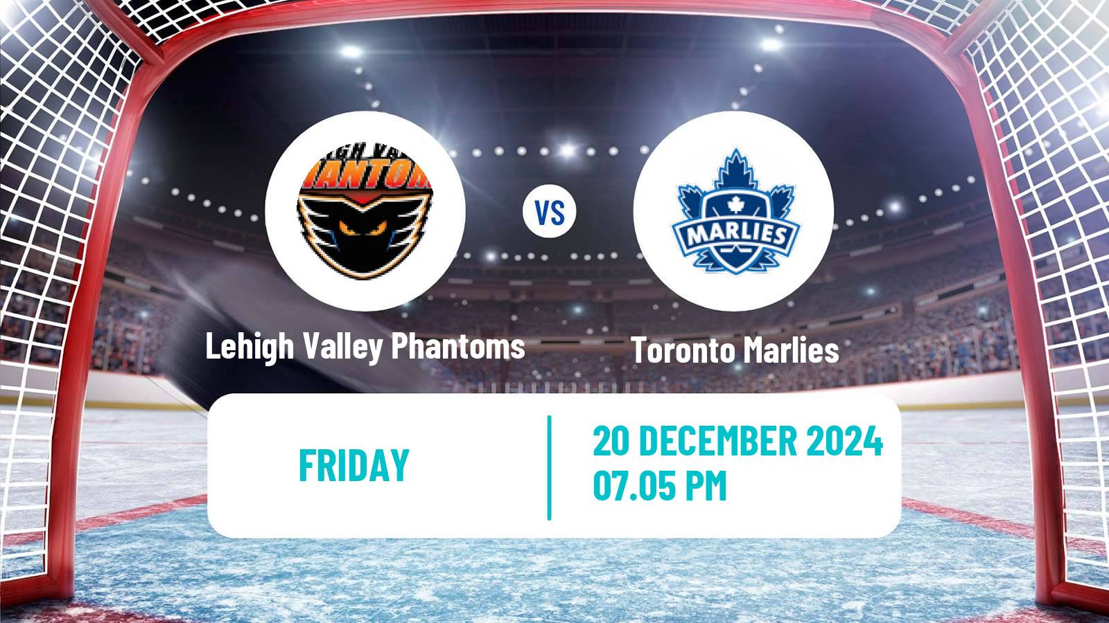 Hockey AHL Lehigh Valley Phantoms - Toronto Marlies