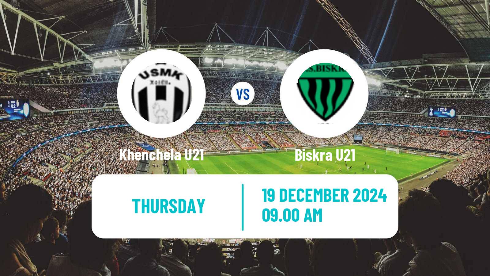 Football Algerian Ligue U21 Khenchela U21 - Biskra U21