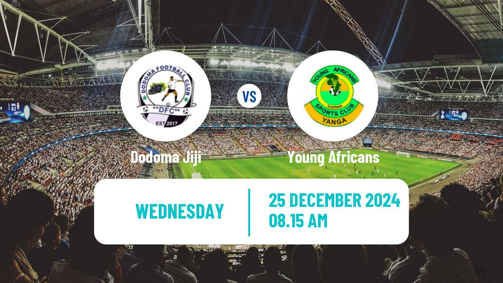 Soccer Tanzanian Premier League Dodoma Jiji - Young Africans
